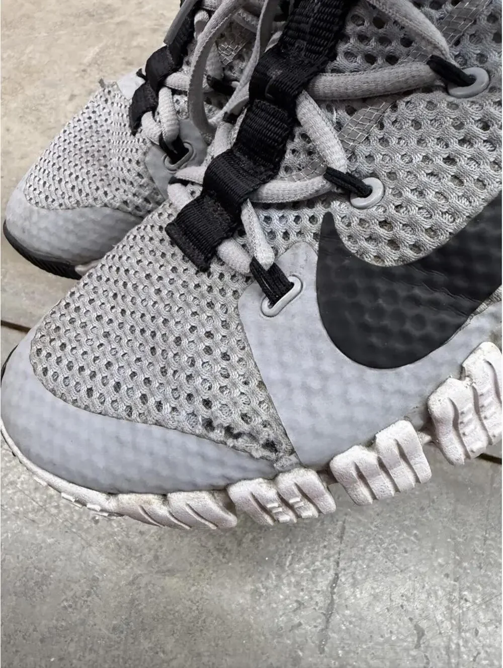 nike free metcon 3 wolf grey running gym shoes size 10.5 MENS